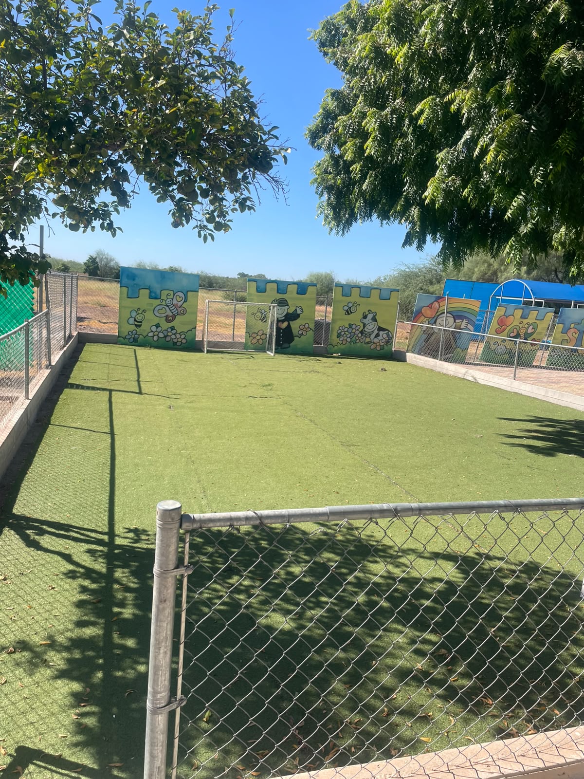 Cancha fútbol primaria
